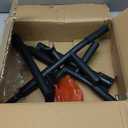 Joist Mounted Pull Up Bar, 3 in 1 Chin Up Bar Ceiling Mount Adjustable Height, 42" Wide Bar for Home Gym Cross Training Strength Building, Up to 350LBS (black)