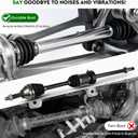 Front Right CV Axle Shaft Assembly Fit for Ford Explorer V6 3.5L 20112014 (Built Before 01/22/2014), Naturally Aspirated (FWD Only, Without Towing Package), Passenger Side, Replace# 66-2283