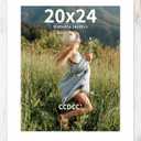 20x24 Picture Frame, Wooden Photo Frames with Tempered Glass, 1 Pack, 20x24 in