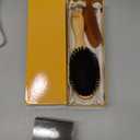 Belula 100% Boar Bristle Hair Brush Set (Medium). Soft Natural Bristles for Thin and Fine Hair. Restore Shine And Texture. Wooden Comb, Travel Bag and Spa Headband Included