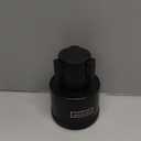 Seven Sparta Car Cup Holder Expander with Adjustable Base, Compatible with Hydro Flasks 32/40 Ounce, Compatible with Yeti Ramblers 20/26/30 Ounce, Other Bottles in 3.4"-3.8" (Black) (Medium*1)