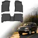 Floor Mats for Toyota 4Runner 1996-2002, 3rd gen 4runner Floor Mats | Custom Fit TPE All Weather Protection Floor Liners, Non-Slip Waterproof Floor Mat Car Accessories