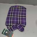 Kuoser Waterproof Dog Coat, Reversible Dog Jacket for Small Dogs, Adjustable Durable Doggie Winter Coat Warm Cozy Puppy Cold Weather Apparel from Small to Large Breed, Purple (S, Pack of 1)