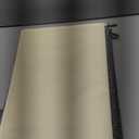 2PCS Storage Bins Boxes with Zipper Lid Combination Lock PU Leather Handles Cotton Linen Fabric Lidded Lockable Baskets Foldable Washable Closet Shelf Organizer Container (Gray, Large)