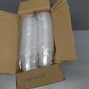 Jaluxing 500 Pack 3.5 OZ Clear Plastic Cups, Small Disposable Mouthwash 3.5 Ounce Bathroom Cups (Formerly FULING)