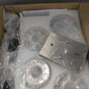 FAISHILAN Modern Brushed Nickel 5 Light Bathroom Vanity Light, 31 inch Bathroom Lights Fixtures, Vanity Lights for Mirror Kitchen Living Room Hallway Cabinet Porch