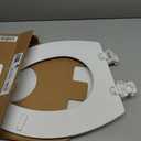 Bemis 1500EC 390 Lift-Off Wood Elongated Toilet Seat, Cotton White (Pack of 1)