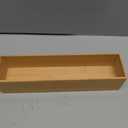 Bamboo Kitchen Drawer Organizer, Wooden Storage Box for Utensil Organizer Silverware Tray Cutlery Holder Flatware Containers - Multi-Use Deep Drawer Dividers Organizer for Bathroom, Jewelry, 12"3"2.5"