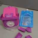 Bubble Machine with Lights, Big Bubbles Bubble Maker Toys for Kids & Toddler, 320ml Large Tank, Battery Operated Bubble Blower for Birthday Parties, Weddings, Indoor & Outdoor Play (Pink)