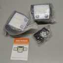 Solar Motion Sensor Outdoor Lights Waterproof - 3000LM 3 Modes Security Lights Outdoor 270 Illumination IP65 LED Solar Flood Wall Light for Garden Yard Patio Pathway (Modern, 2)