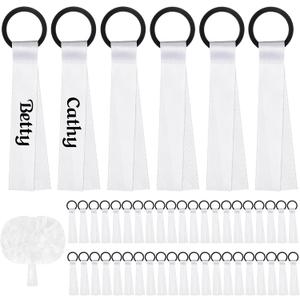 48 Pcs Cheerleader Pom Poms Name Tags Cheerleading Name Tags Ribbon Sublimation Blank Cheer Pom Tags Travel Suitcases Labels for Backpack Keychains (White) 48 Pcs Cheerleader Pom Poms Name Tags Cheerleading Name Tags Ribbon Sublimation Blank Cheer Pom Tags Travel Suitcases Labels for Backpack Keychains (White)