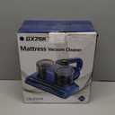 Mattress Vacuum Cleaner, 16kPa Bed Vacuum Cleaner with 253.7nm UV-C Light, Ultrasonic & 140 Heating, Dual Cup & Widen Suction Port Handheld Vacuums for Bed, Sofa, Couch, Crib (500W, Corded) (Bluish Purple)