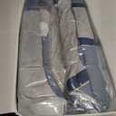 Queen Comforter Set Slate Blue Gray Luxury 7-Piece Suede Bedding