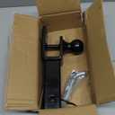 TOPTOW ATV/UTV Trailer Hitch Towing Ball Mounts, 2-Inch Ball, Clevis Pin, Fits 2-Inch Receiver