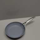 GreenPan Valencia Pro Hard Anodized Healthy Ceramic Nonstick 8" Frying Pan Skillet, PFAS-Free Cookware, Stainless Steel Handle, Induction Suitable, Dishwasher Safe, Oven Safe, Gray