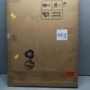 Tanmicoshomy White 24 x 36 Inch Rectangle Bathroom Mirrors for Wall, Natural Shell Framed Wall Mounted Mirror for Bedroom, Living Room or Entryway, Horizontal or Vertical Hanging