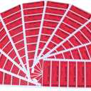 100pcs 30x90 mm Red Total Transfer Tamper Evident Security Void Stickers