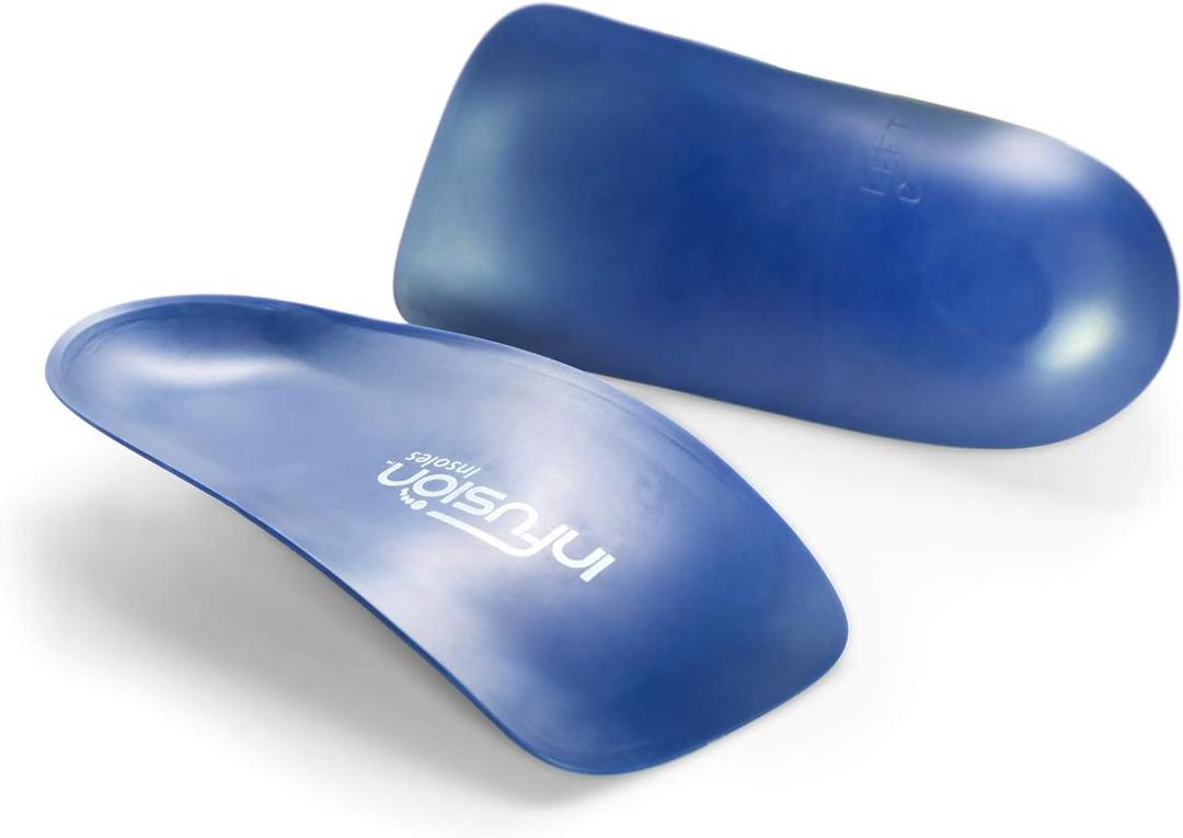 Infusion Sport Insole: Athletic Foot Orthotics for an Active Lifestyle by Infusion Insoles (H: Men's 12-13.5 | Women's 14-15.5)