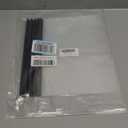 Report Covers with Sliding Bar, Clear Report Covers for A4 and Letter Size Paper, Resume Covers Presentation Folders File Document Binder for School Business, 70 Sheet Capacity