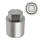 JL 703 for 27mm Nuts, Jeep (JL) Dodge Wheel Lock Nut Removal Tool, Anti-Theft Lug Nut Socket Adapter