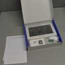 Newentor Weather Station Wireless Indoor Outdoor Thermometer, Color Display Digital Weather Thermometer with Atomic Clock, Barometric Pressure, Forecast Station with Adjustable Backlight, White (Off-white with 1 sensor)