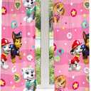 Franco Kids Room Window Curtains Drapes Set, 82 in x 63 in, Paw Patrol Girls