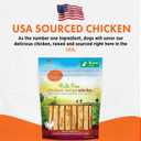 Canine Naturals Chicken Recipe Chew - Rawhide Free Dog Treats - Made From USA Raised Chicken - All-Natural and Easily Digestible - 10 Count of 5 Inch Stick