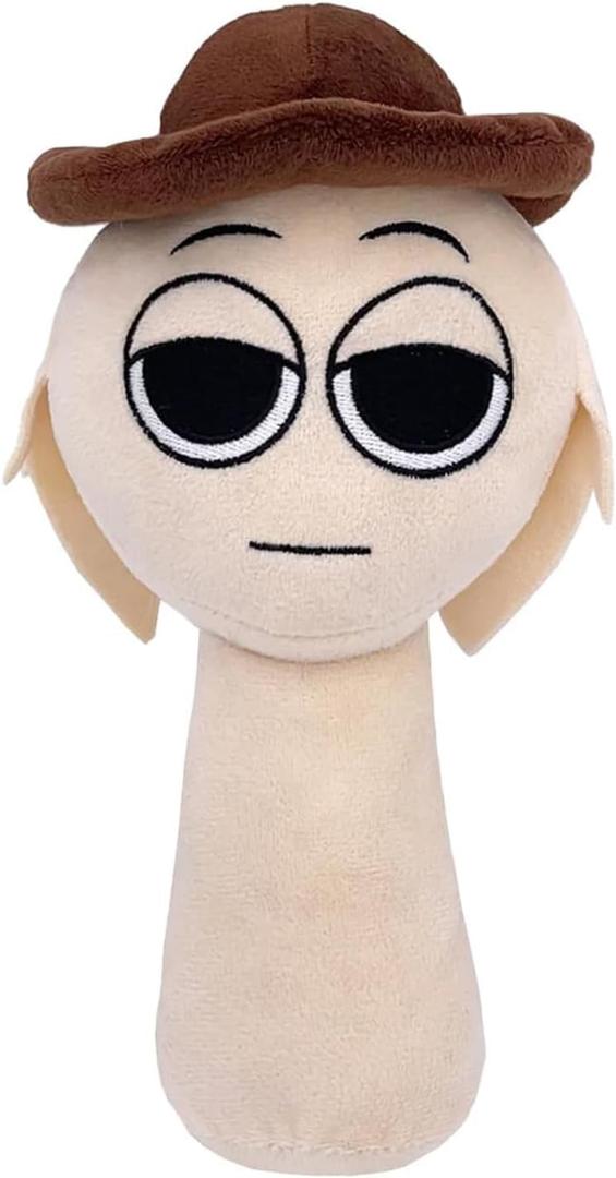 SPR Plush Toys SPR Game Plushies SPR Plushes Soft and Funs Stuffed Toys Dolls for Fans and Friends Birthday for Girls Boys (Light Grey)