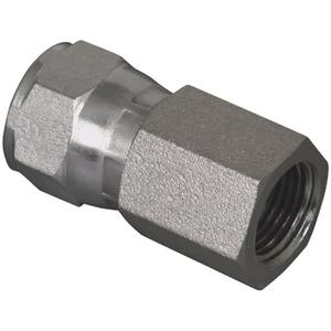 Apache 39006174 1/2" Female JIC x 3/8" Female Pipe Swivel, Hydraulic Adapter Apache 39006174 1/2" Female JIC x 3/8" Female Pipe Swivel, Hydraulic Adapter