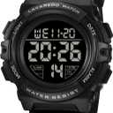 Kids Watch,Boys Watch for 3-15 Year Old Boys,Digital Sport Outdoor Multifunctional Chronograph LED 50 M Waterproof Alarm Calendar Analog Watch for Children with Silicone Band,Kids Gift