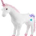 Melissa & Doug Giant Unicorn - Lifelike Stuffed Animal (Over 2 feet Tall)