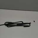 Rebar-Stakes-12-Inch, Ground Stakes Heavy Duty J-Hook Black Coated Anti-Rust Heavy Duty Ground Anchors for Garden Dog Fence Chicken Coop Christmas Decorations Deer Fence 4pcs