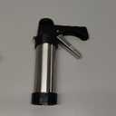 Cookie Press Black - Spritz Cookie Press Kit with 13 Discs & 8 Piping Tips | Perfect for Thanksgiving Christmas, Baking & Cake Decorating