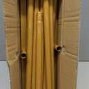 Gold Wedding Arch Backdrop Stand, 6.6FT*3.3FT Square Balloon and Flower Metal Frame for Ceremony, Anniversary, Party, Baby Shower Photo Booth Decoration.