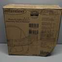 Infantino Music & Lights 3-in-1 Discovery Seat & Booster, Toddler Booster Seat for Dining Table or Kitchen Chair, Baby Activity Center & Snack Tray, Teal