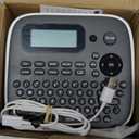 Label Maker Machine with Tape, Label Maker Waterproof Labels 12mm, D210s Laminated Labeler Machine, Multi Icons Borders & One-Touch Keys, Labelmaker for Home Use/School Office Supplies