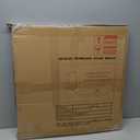 Frameless Round Mirror 24 Inch, Round Mirror with 1 inch Beveled Edge, Beveled Bathroom Mirrors for Vanity, Living Room, Entryways