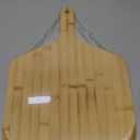 12 Inch Bamboo Pizza Peel Premium Wooden Pizza Board Paddle with Handle for Baking, Serving & Cutting Use for Pizza, Bread, Pastries, Dough, Easy Grip