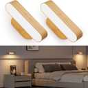 Battery Operated Wall Sconces, Wireless LED Wall Sconce Set of Two for Bedroom, Rechargeable Wall Lights for Picture, 5 Modes Dimmable Wall Lamps for Living Room, 2 Pack (Amber)