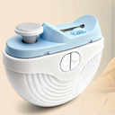 3 Speeds Strong Power Automatic Nails Clipper with Polisher, LED Light, Rechargeable Clippers for Thick Toenails Fingernails