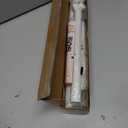 ALLZONE Heavy Duty Tension Shower Curtain Rod 28-42 Inches for Bathroom, Window, Non-Slip, Adjustable with Strong Spring Pole for Closet, Doorway, No Rust, No Drilling, White