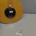 CHYLIN Wall Clock,12 Inch Wall Clocks Battery Operated Silent Non Ticking, Teal Turquoise Rustic Clock Decorative for Kitchen Bathroom Bedroom Living Room (Bronze White)