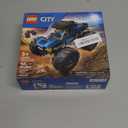 LEGO City Blue Monster Truck Off-Road Toy Playset with a Driver Minifigure, Imaginative Toys for Kids, Fun Gift for Boys and Girls Aged 5 Plus, Mini Monster Truck, 60402