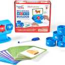 hand2mind Beginning Word Builder, CVC Word Games, Spelling Toys for Kids 3-5, Learning How to Read, Sight Words Flash Cards, Kindergarten Learning Activities, Science of Reading Manipulatives