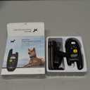 Dog Shock Collar with Remote Control- Training Collar for Small Medium Large Dogs, Electric Collar for Dogs Training Rechargeable, E Collar with Beep, Vibration & Shock-Lock Keypad, Black