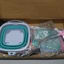 6 Pack Shelling Tools - Seashell Bag, Shark Tooth Sifter Shovel Sand Scoop, Collapsible Beach & Shell Scooper with Extra Long Adjustable Handle, Adult & Kids Beach Game Toys