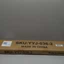 2-4-6-8 PCS Fence Post Repair Kit, Thickened Fence Post Repair Stakes, Heavy Duty Steel Fence Post Anchor for Fixing Tilted or Broken Wood Fence Post (2 Pack, Black)