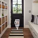 Ideal Pet Products Deluxe Aluminum Pet Door with Telescoping Frame, Medium, 7" x 11.25", White