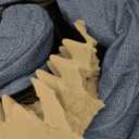 Sytopia 50'' Chew Proof Indestructible Dog Bed - XXL Outdoor Waterproof Dog Bed for Extra Large Dogs, Washable and Orthopedic, Tear Proof Crate Pad, Supports up to 130 lbs, Navy Blue