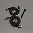 JSAUX DisplayPort Cable 2 Pack 10ft, 4K DP 1.2 Cable | 4K@60Hz, 2K@165Hz, 2K@144Hz | HDR, 21.6Gbps, FreeSync, G-Sync Display Port Cord for Gaming Monitor Graphics 3090 PC -Grey